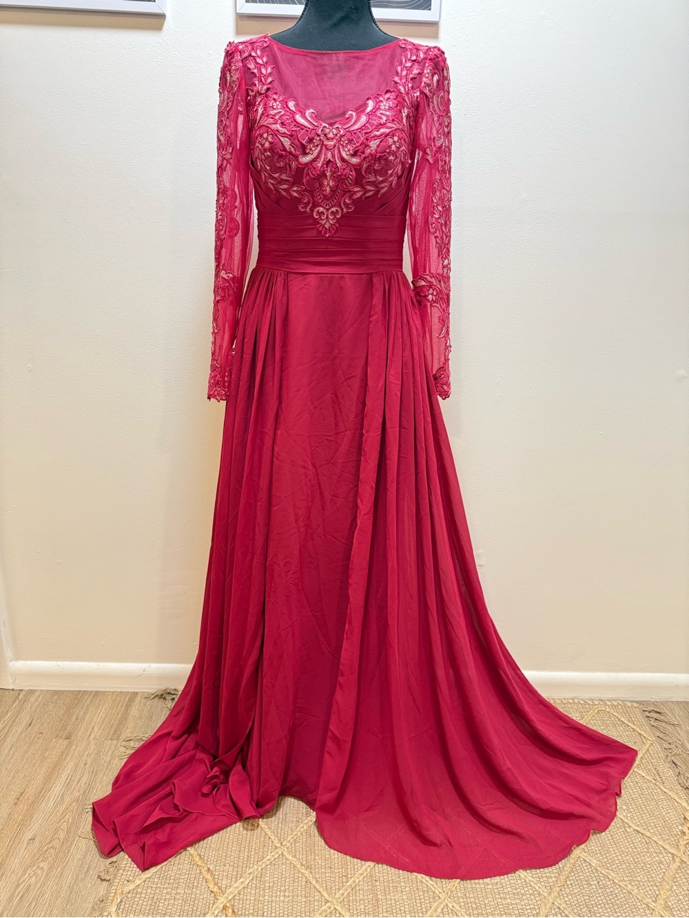 JJs house embroidered formal dress